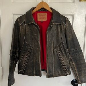 Rare Vintage 100% Leather Jacket by Levi’s